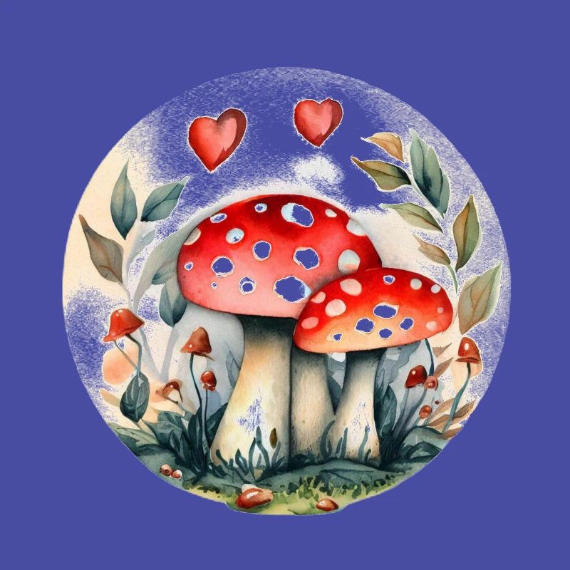Magic mushrooms and toadstools - mushrooms