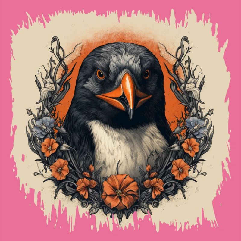 Pingouin dansant présente déclaration Cool