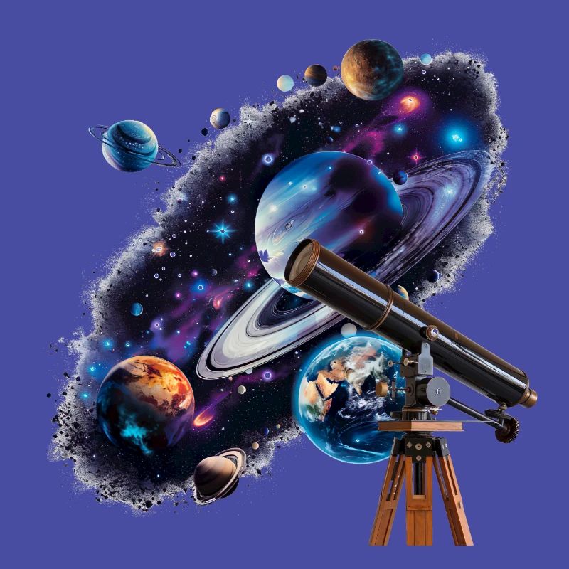 Discovering distant planets with a telescope
