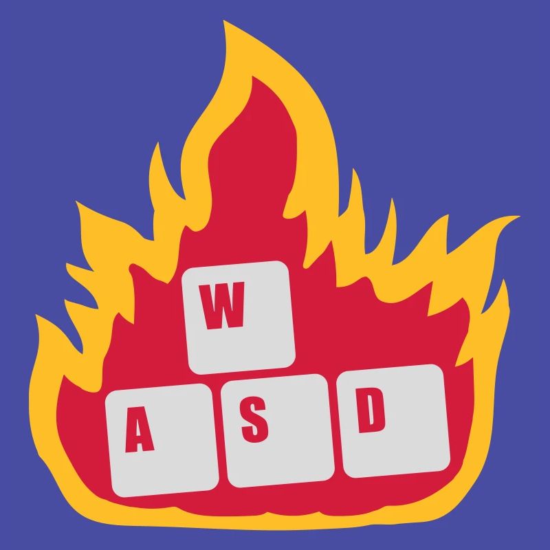 Nerd Computer WASD Keyboard