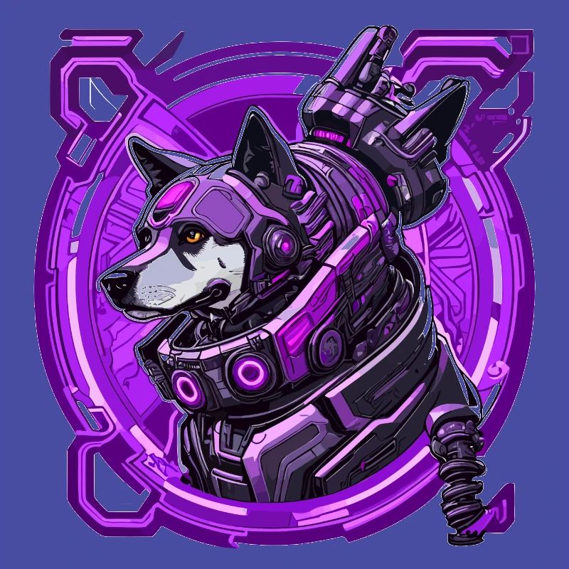 Roboterhund ist hinter dir her