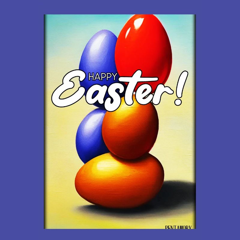 Happy Easter - Easter Egg Easter Easter Colorful Eggs