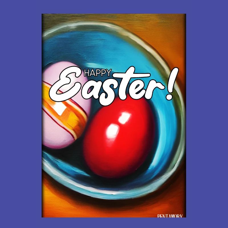 Happy Easter - Easter Egg Easter Easter Colorful Eggs