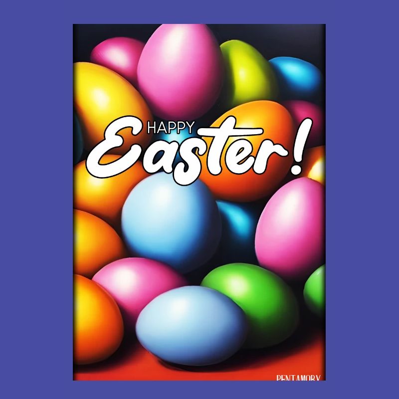Happy Easter - Easter Egg Easter Easter Colorful Eggs