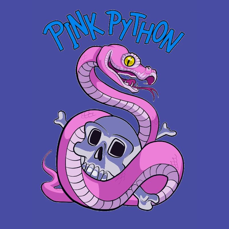 Pink Python (Blue)