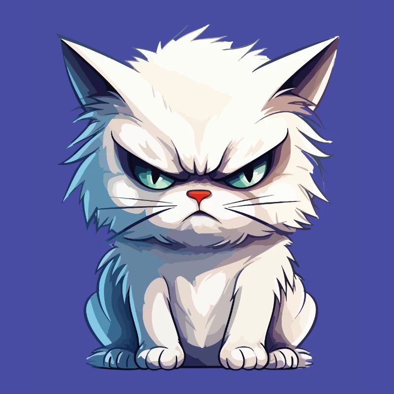 cat grumpy grumpy grumpy meow funny