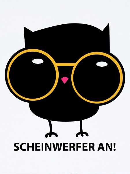 Eule mit Brille (b)