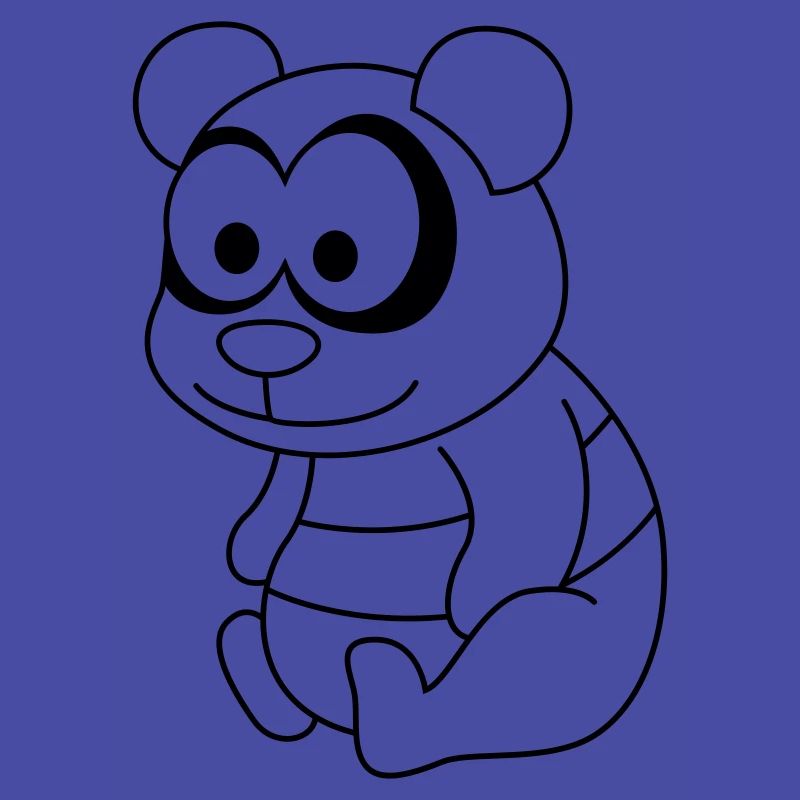 Panda Comic Animal