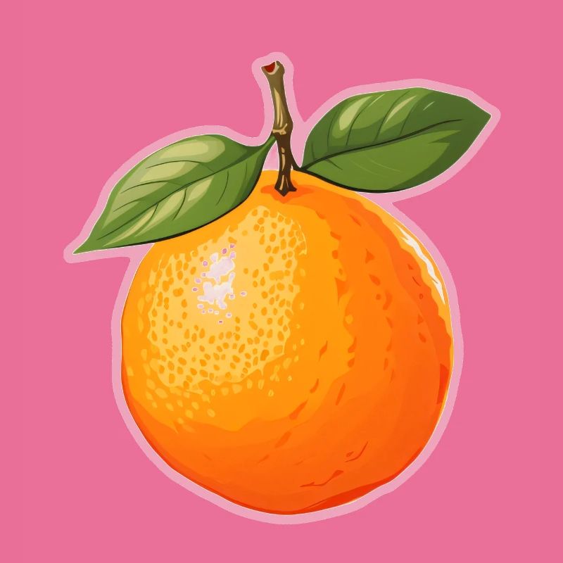 Orange oder Apfelsine