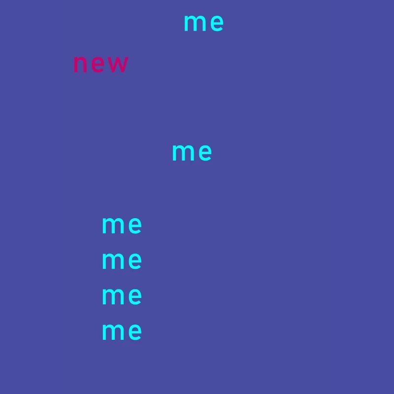Person me = new Person (); Programmieren Code Java