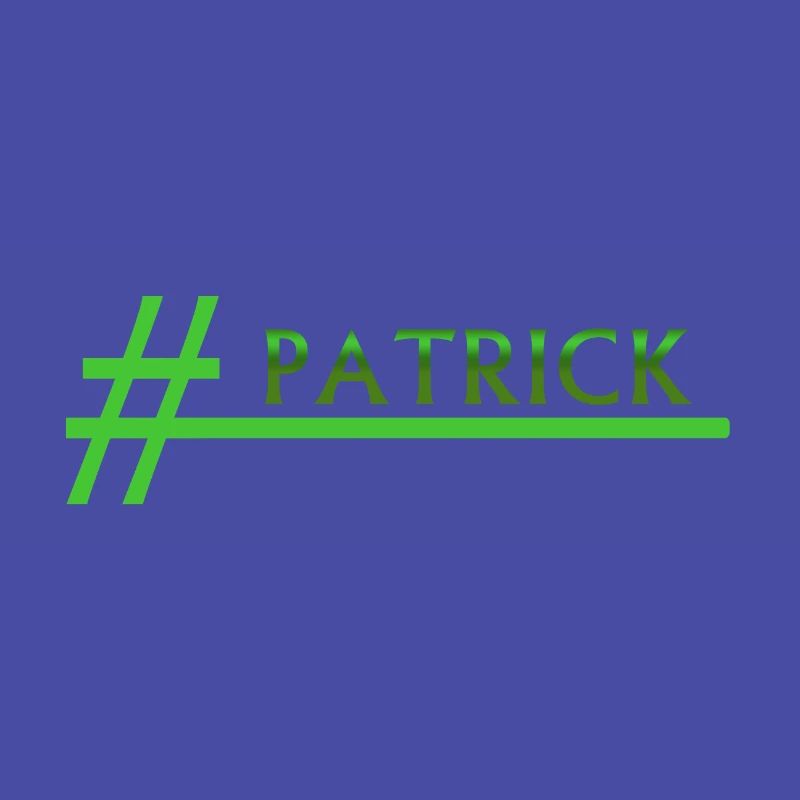 Hashtag élégant PATRICK Patrick