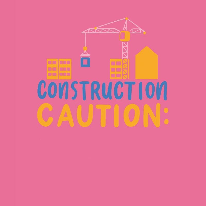 Construction Caution Flying Tools & Offensive