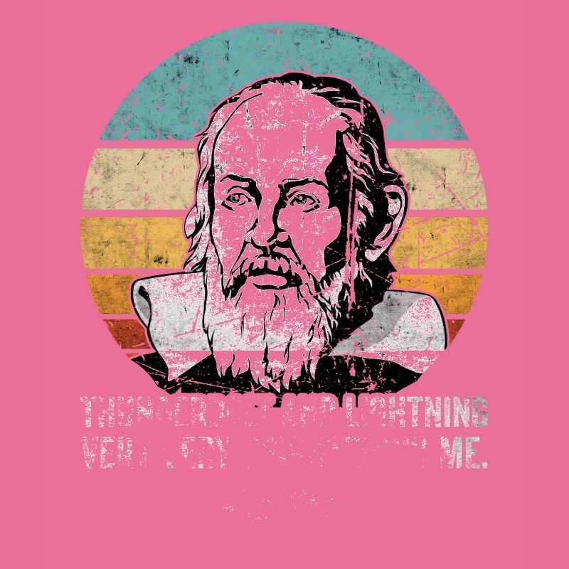 Thunderbolt lightning Galileo Philosopher Physics