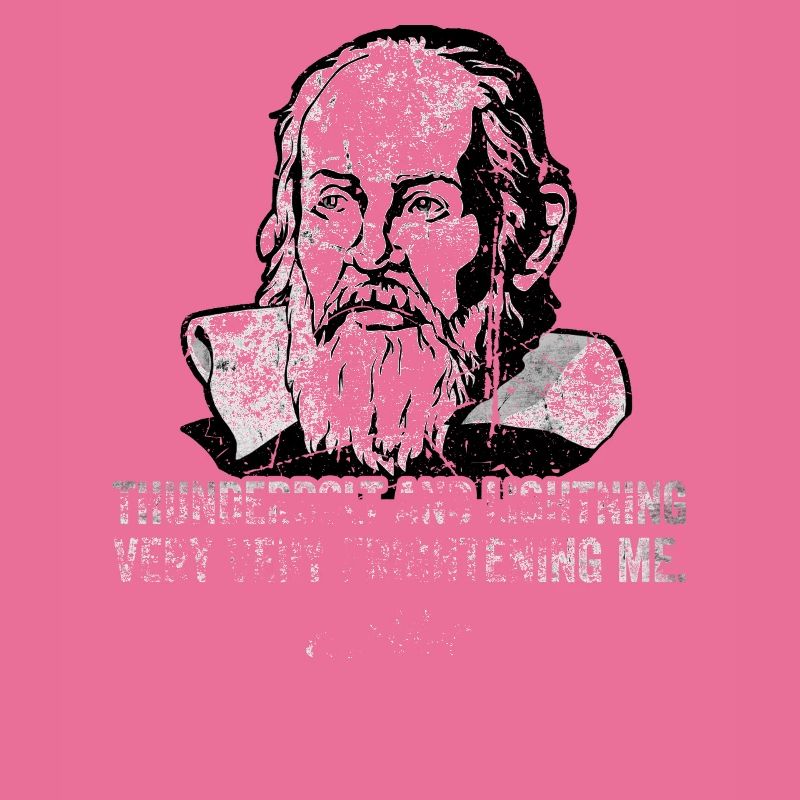 Thunderbolt lightning Galileo Philosopher Physics