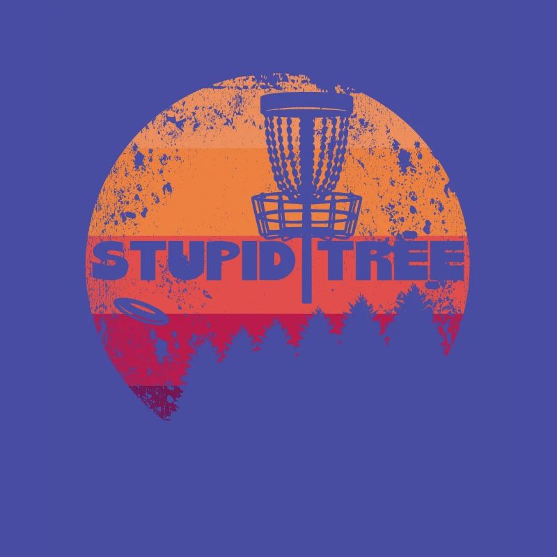 Stupid Tree Funny Golfer Gift Tree