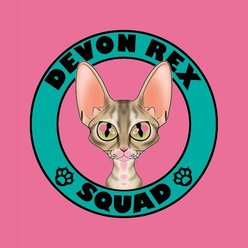 Devon Rex Squad I Cat Lover I Devon Rex Cat