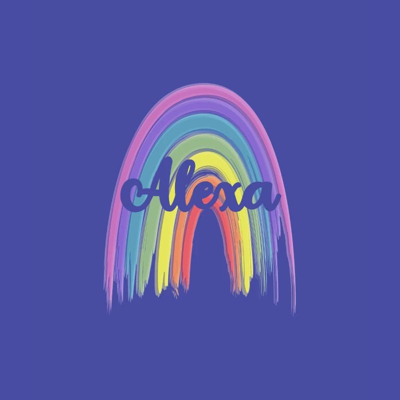 ALEXA Rainbow Cursive