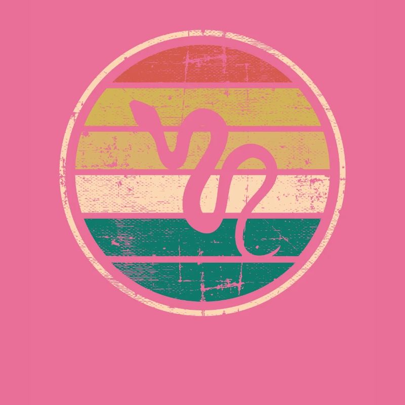 Snake Retro Reptile Python Gift idea