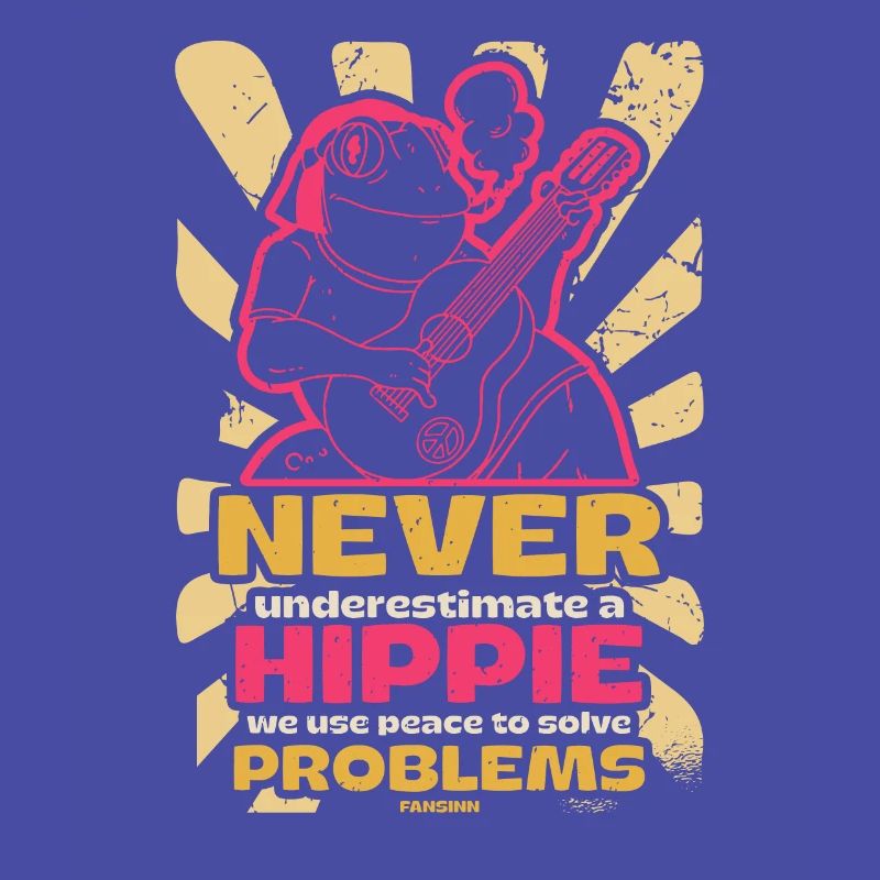 Peace solves all problems Hippie