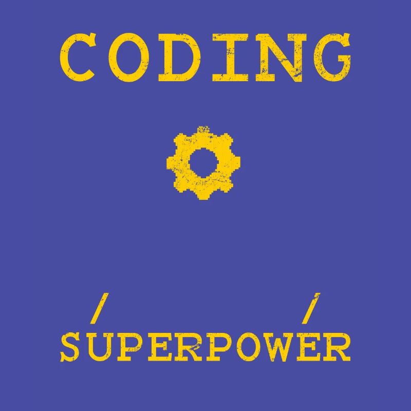 Le codage est mon superpouvoir Programmeur de logiciels Codeur