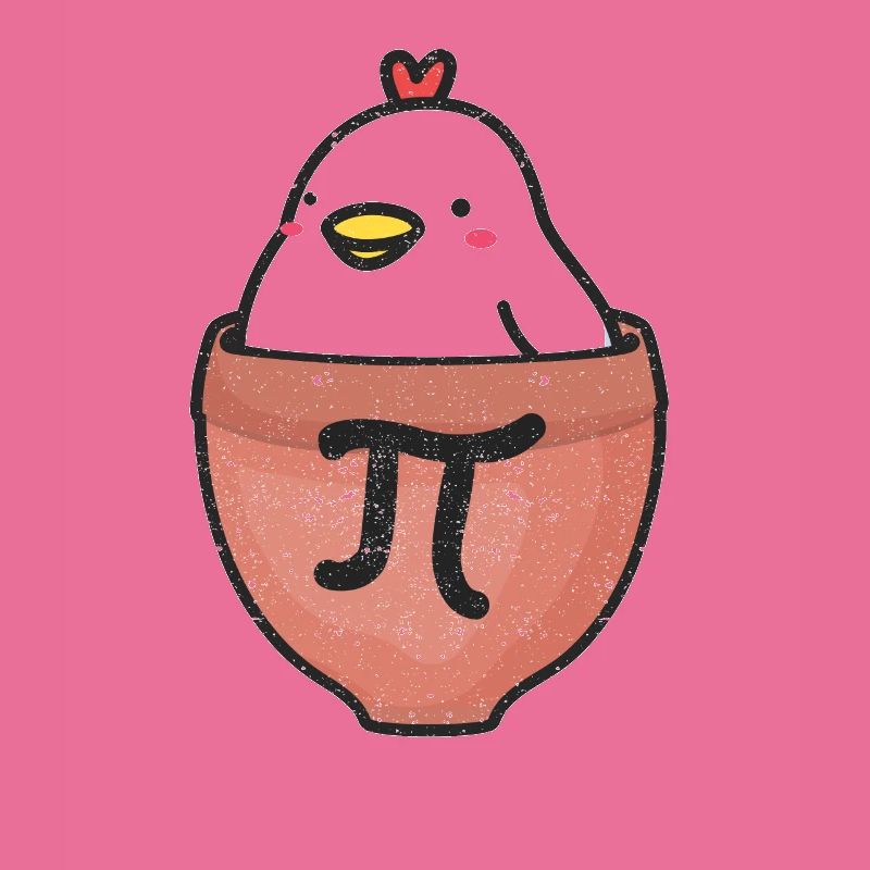Chicken Pot Pi Day Funny Math Teacher Math
