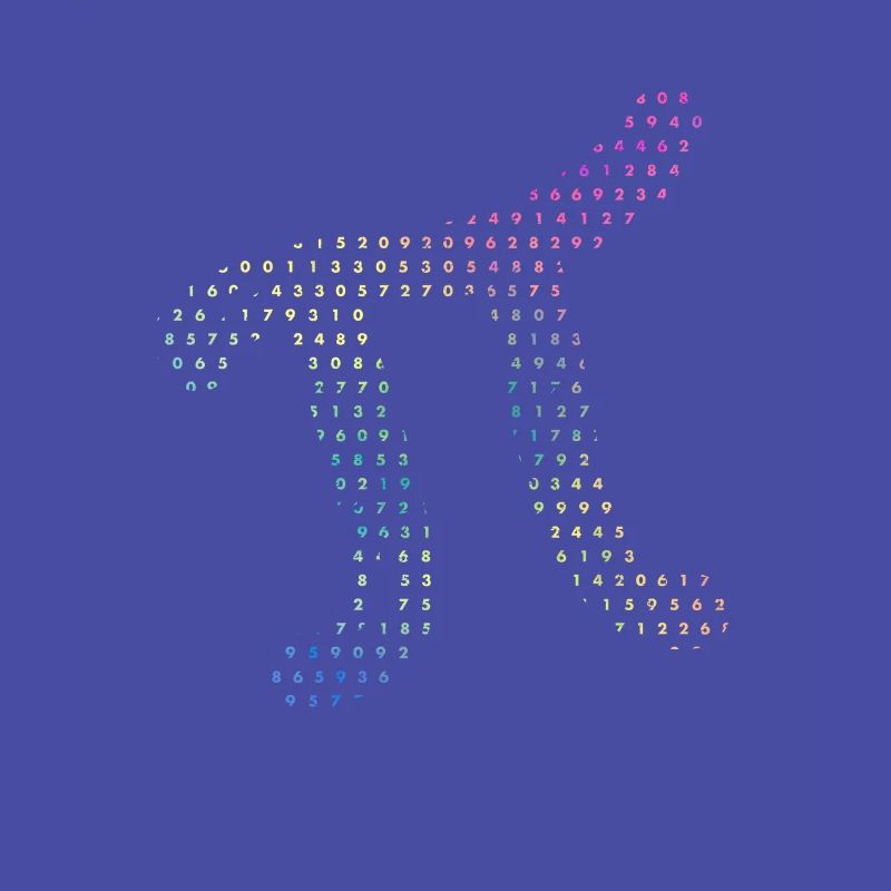 Chiffres de Pi dans les numéros de code source Pi Jour 3.14159