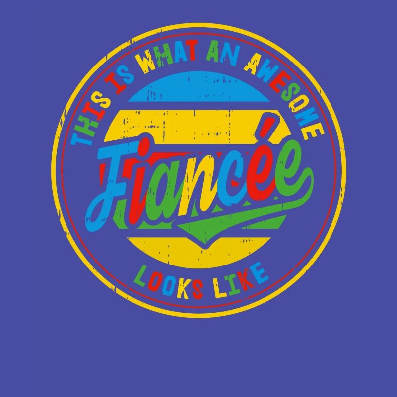 Fiancée Best Wedding Proposal Retro Gift