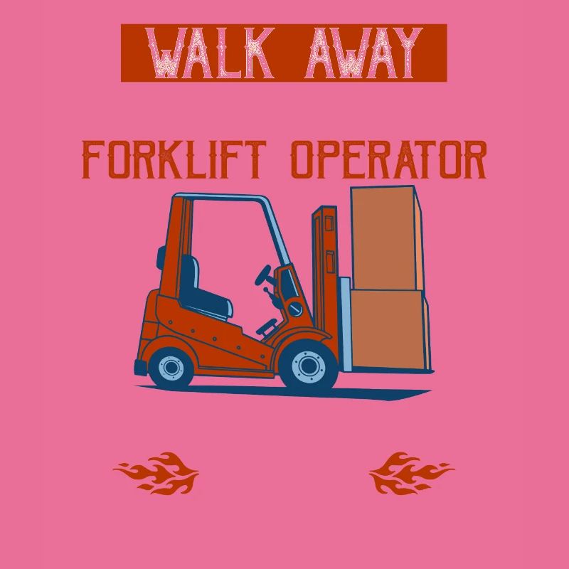 Walk Away This Forklift Operator Has Anger Issues