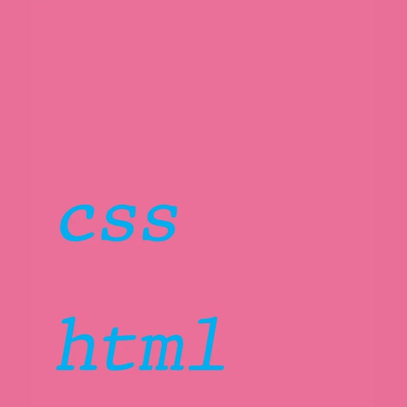 Vous êtes le CSS à mon HTML 4
