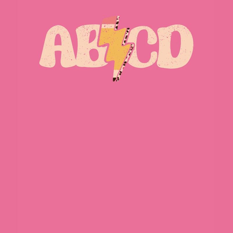 ABCD Lightning Leopard crayon 100e jour de l’école