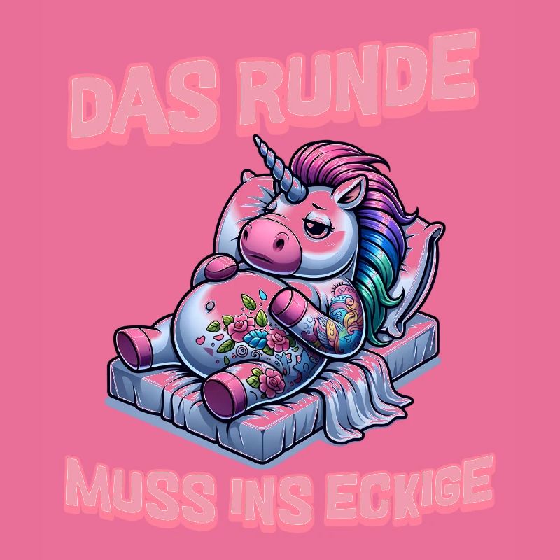 Bin Müde somit muss das runde ins Eckige Schlafen