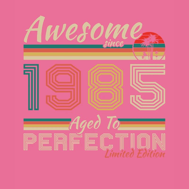 1985 Vintage-Retro-Geburtstagsgeschenk