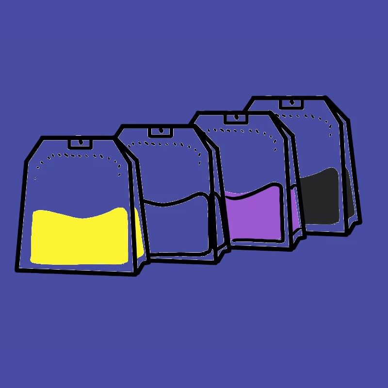 Nonbinary Pride Sachet de thé Nonbinary Pride Nonbinary