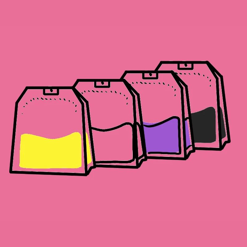 Nonbinary Pride Sachet de thé Nonbinary Pride Nonbinary