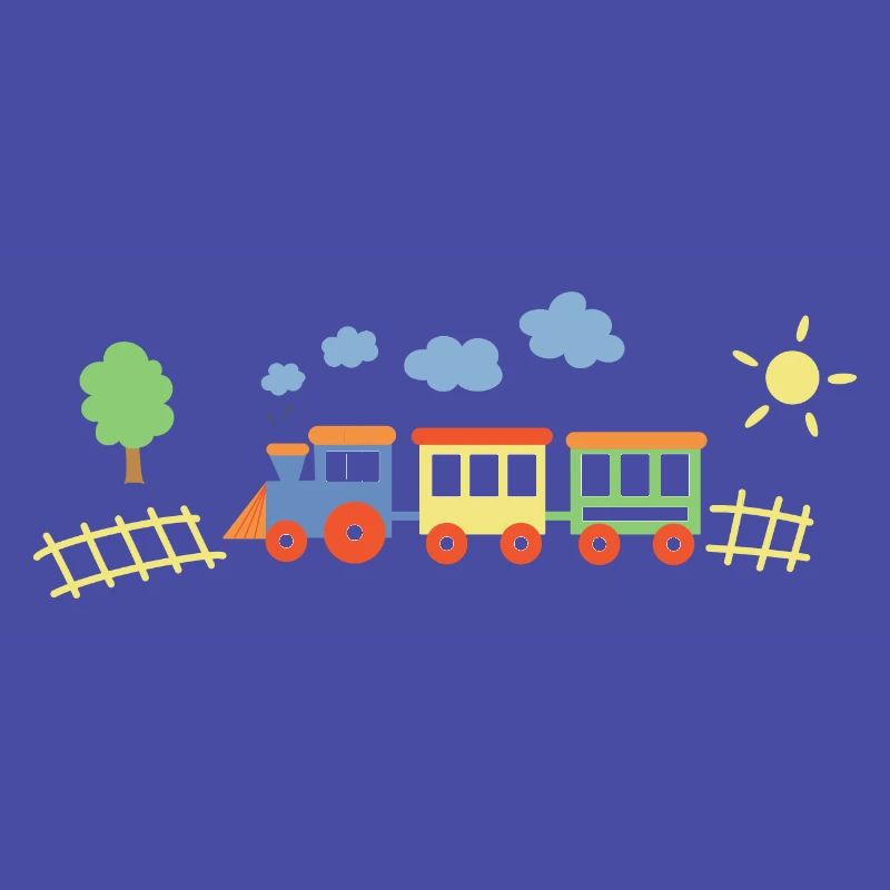 Train With Wagons