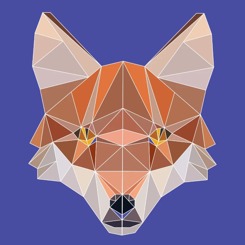 Tshirt polygonal Design Symmetrical Triangular