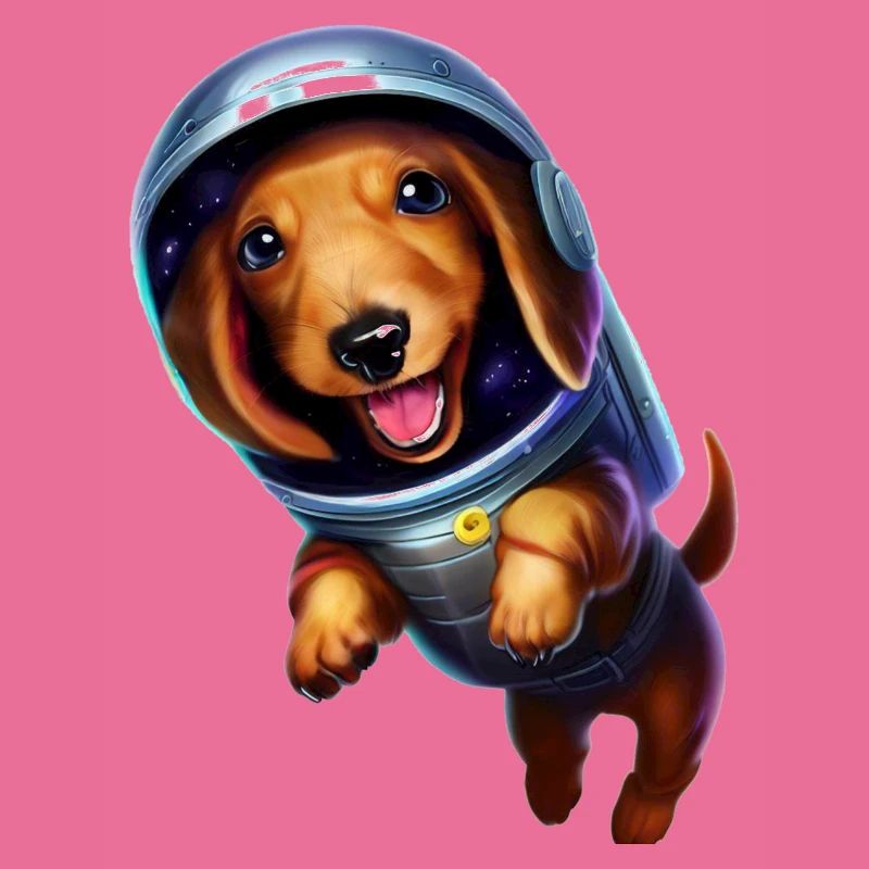 Teckel dans l’espace