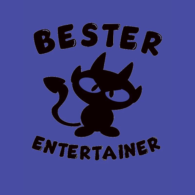cooles bester Entertainer Design mit Teufelchen