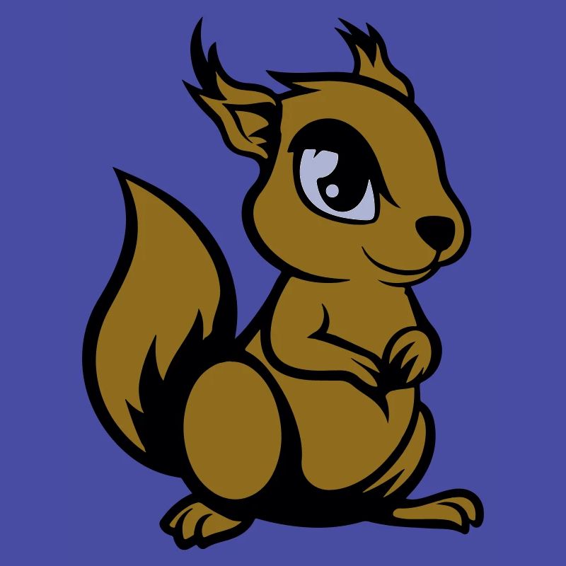 eichhörnchen comic tier