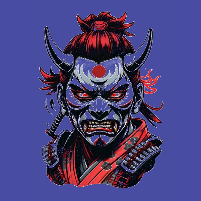 Samurai-Krieger - Japan - Dämon