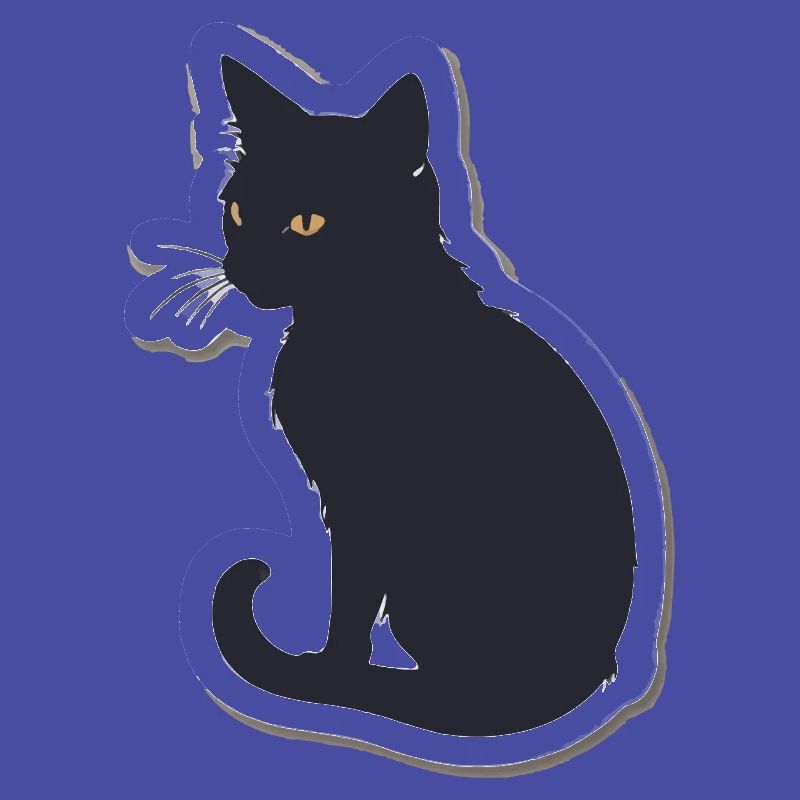 Silhouette de chat