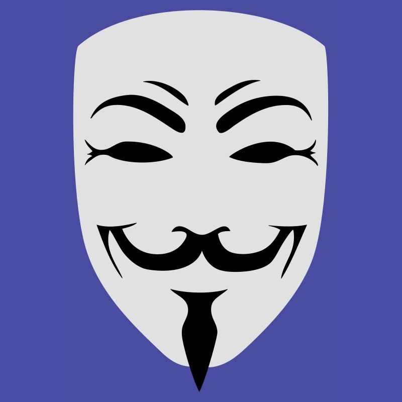 anonymous happy mask internet hack