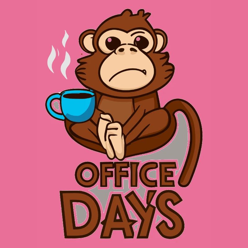 Grumpy Monkey Office-Days Geschenk