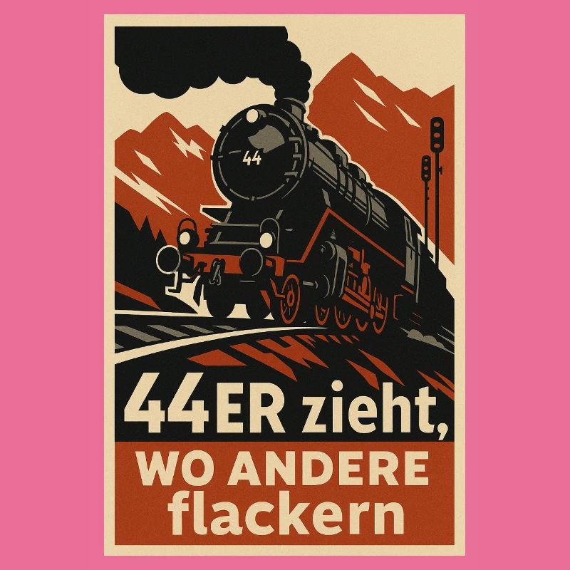 Railway 44 pulls where others flicker freight train