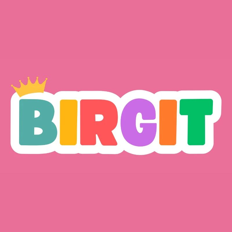 Birgit! Customizable