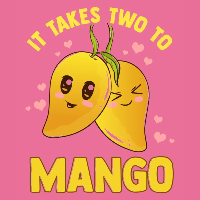 It Takes Two To Mango Funny Fruit Tango Pun