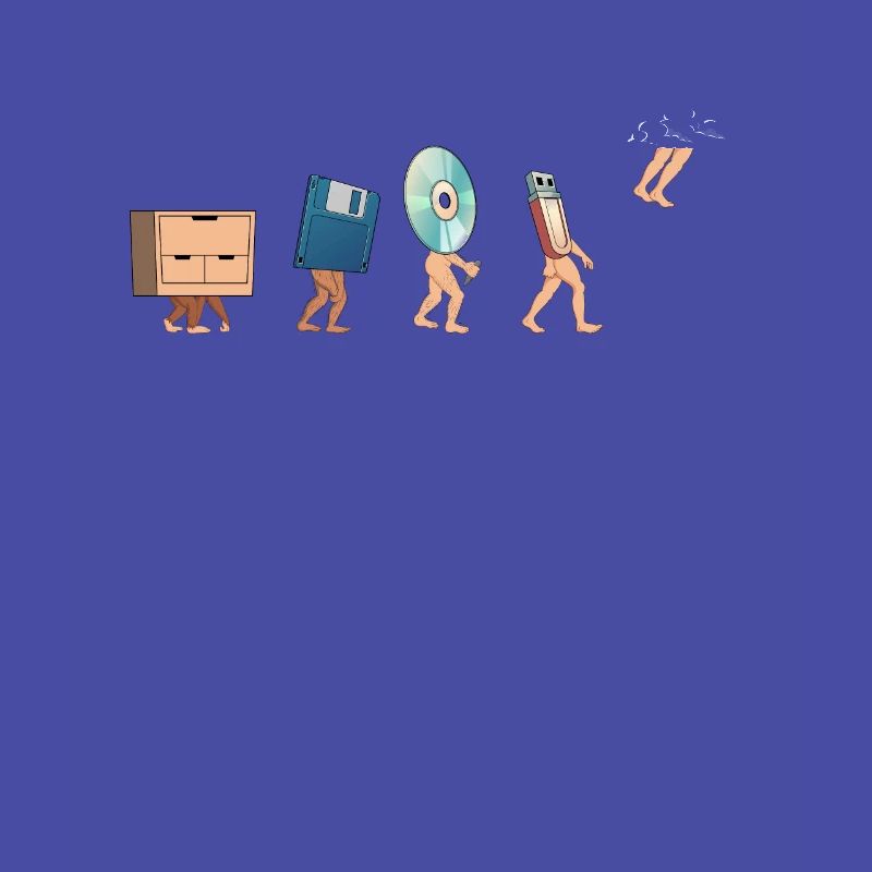 Cloud Computing Evolution - Gift Idea for Nerd