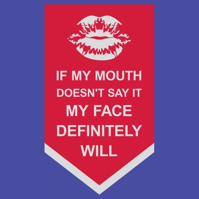 my face definitely will
