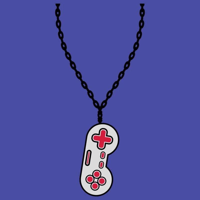 Halskette Schmuck alter Controller