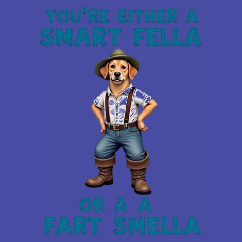 Du bist entweder ein schlauer Kerl oder ein Furzgeruch